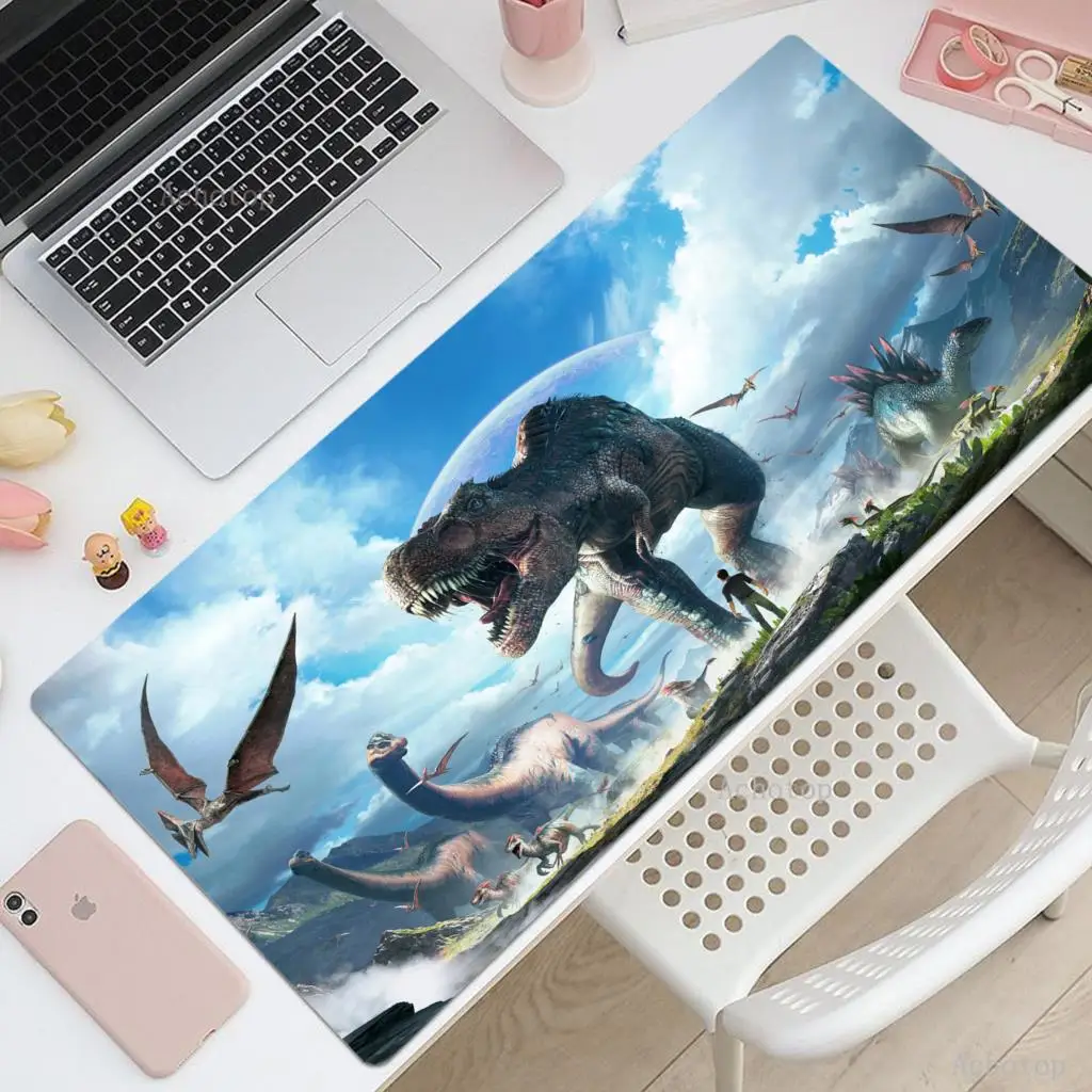 

ARK Survival Evolved Large Mousepad XXL 900x400mm Locking Edge Keyboard Mouse Pad Rubber Table Extended Mouse Mat Office Deskmat