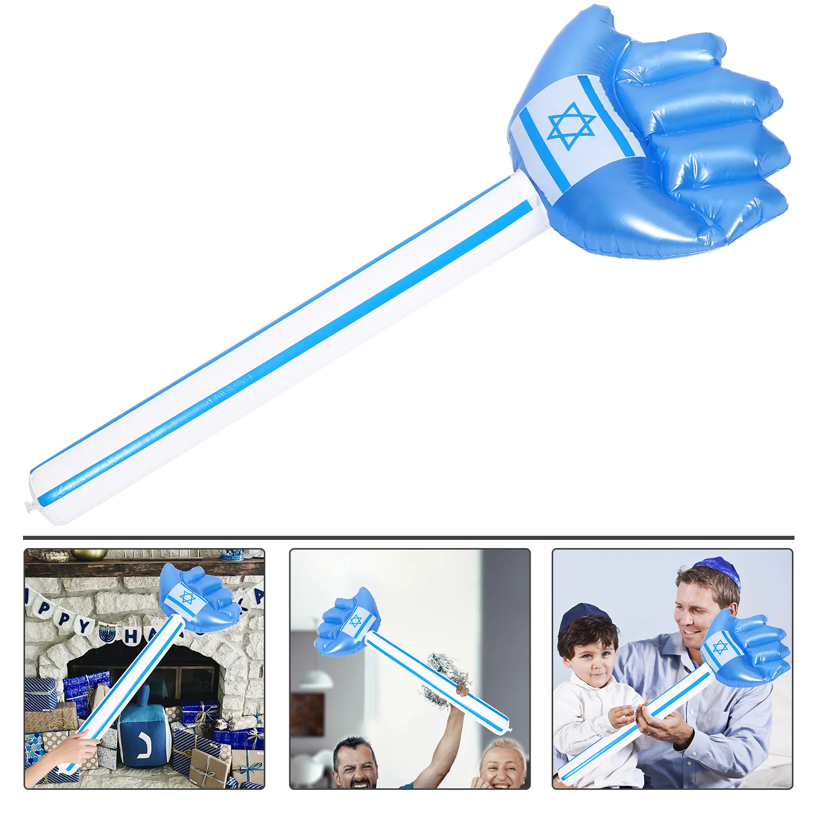 Atmospheric Inflatable Props Hanukkah Party Decorations Balloons Cheering Stick Plastic Baseball Bat Birthday Supplies Child
Atmospheric Inflatable Props Hanukkah Party Decorations Balloons Cheering Stick Plastic Baseball Bat Birthday Supplies Child