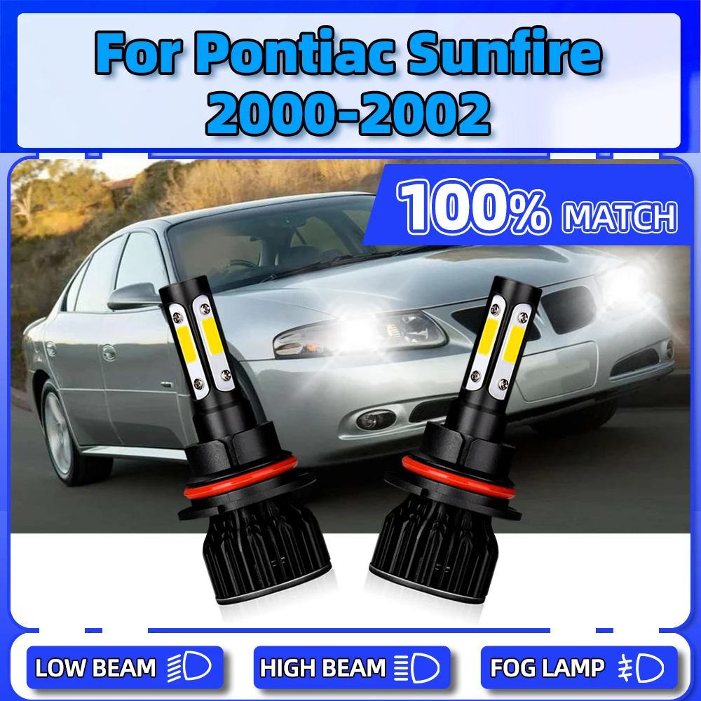 120W 20000LM LED Headlight Bulbs 6000K Plug And Play Auto Headlamp 9007 HB5 Turbo Car Lights For Pontiac Sunfire 2000 2001 2002
120W 20000LM LED Headlight Bulbs 6000K Plug And Play Auto Headlamp 9007 HB5 Turbo Car Lights For Pontiac Sunfire 2000 2001 2002