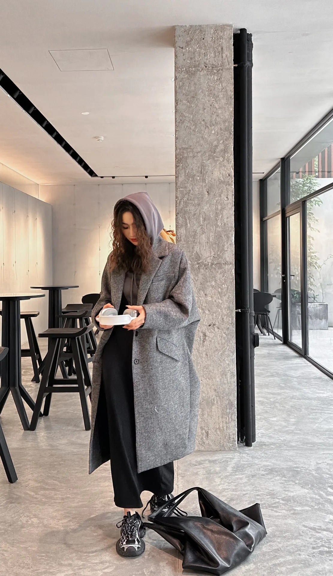 Fashion Mmsix Women's Overcoat Autumn Winter Cashmere Suit Collar Long Coat High Quality Pashm Single Breasted Thermal Coat
Fashion Mmsix Women's Overcoat Autumn Winter Cashmere Suit Collar Long Coat High Quality Pashm Single Breasted Thermal Coat