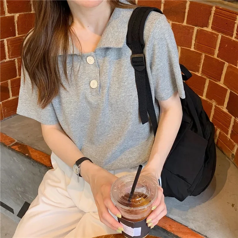 Yasuk 2023 Summer Casual T-Shirt Female Pullover Fashion Women Blouse Simple Cotton Student Loose Soft Short Sleeve
Yasuk 2023 Summer Casual T-Shirt Female Pullover Fashion Women Blouse Simple Cotton Student Loose Soft Short Sleeve