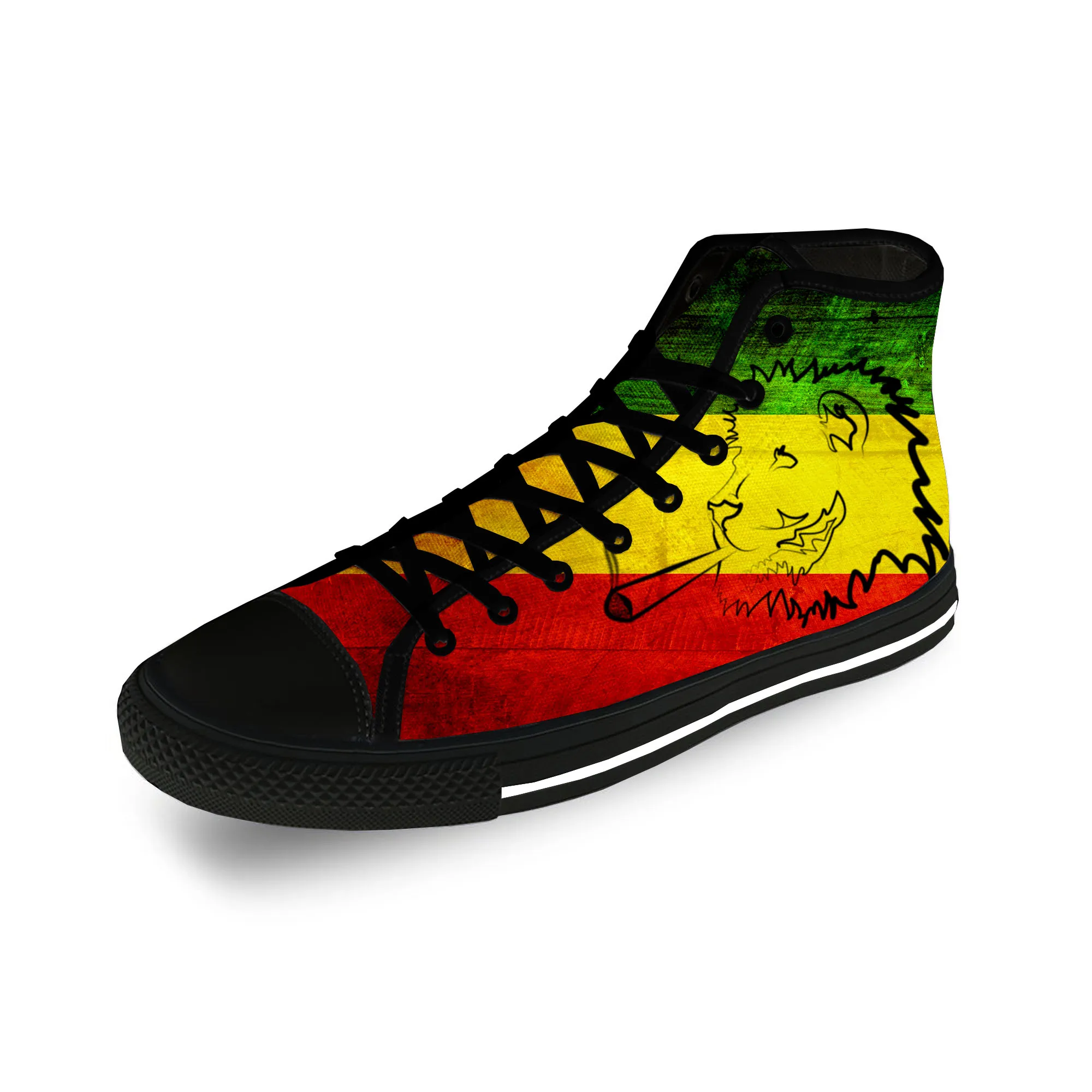 Ethiopia Flag Lion of Judah Reggae Rasta Casual Cloth 3D Print High Top Canvas Shoes Men Women Lightweight Breathable Sneakers
Ethiopia Flag Lion of Judah Reggae Rasta Casual Cloth 3D Print High Top Canvas Shoes Men Women Lightweight Breathable Sneakers