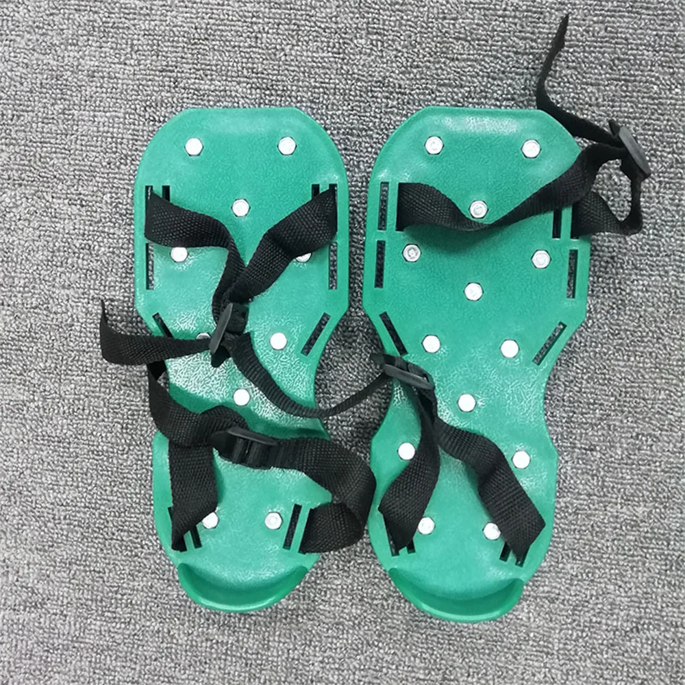 1 Pair Plastic Green Sward Garden Grass Lawn Aerating Shoes Nail Shoes Zinc Alloy Spikes Loosening Tools
1 Pair Plastic Green Sward Garden Grass Lawn Aerating Shoes Nail Shoes Zinc Alloy Spikes Loosening Tools