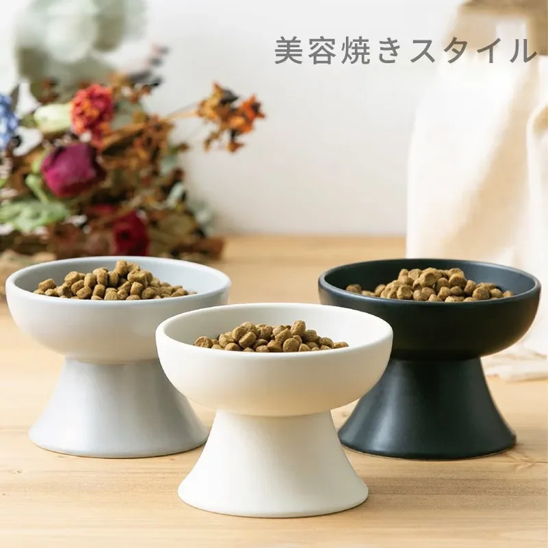 Cat Bowl Anti Vomiting, Elevated Cat Food Bowls, Ceramic Pet Food Bowl for Flat Faced Cats, Small Dogs, Protect Pet's Spine
Cat Bowl Anti Vomiting, Elevated Cat Food Bowls, Ceramic Pet Food Bowl for Flat Faced Cats, Small Dogs, Protect Pet's Spine