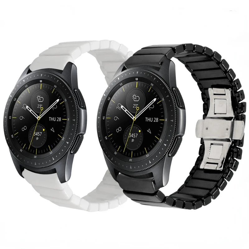22mm ceramic strap For Samsung watch Gear S3 Frontier Amazfit GTR 4 3 Luxury replacement wristband For Huawei watch 4 GT2 3 Pro
22mm ceramic strap For Samsung watch Gear S3 Frontier Amazfit GTR 4 3 Luxury replacement wristband For Huawei watch 4 GT2 3 Pro