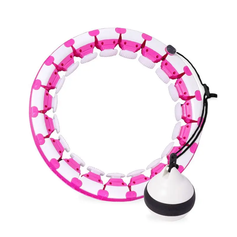 

mobile Smart exercise Detachable Loss Weighted Sport Gym Fitness Equipment Hula Circle Hoop