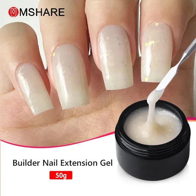 MSHARE Natural Builder Nail Extension Gel Self Leveling Gel Low Burn Heat Structuring Nails 50ml
MSHARE Natural Builder Nail Extension Gel Self Leveling Gel Low Burn Heat Structuring Nails 50ml