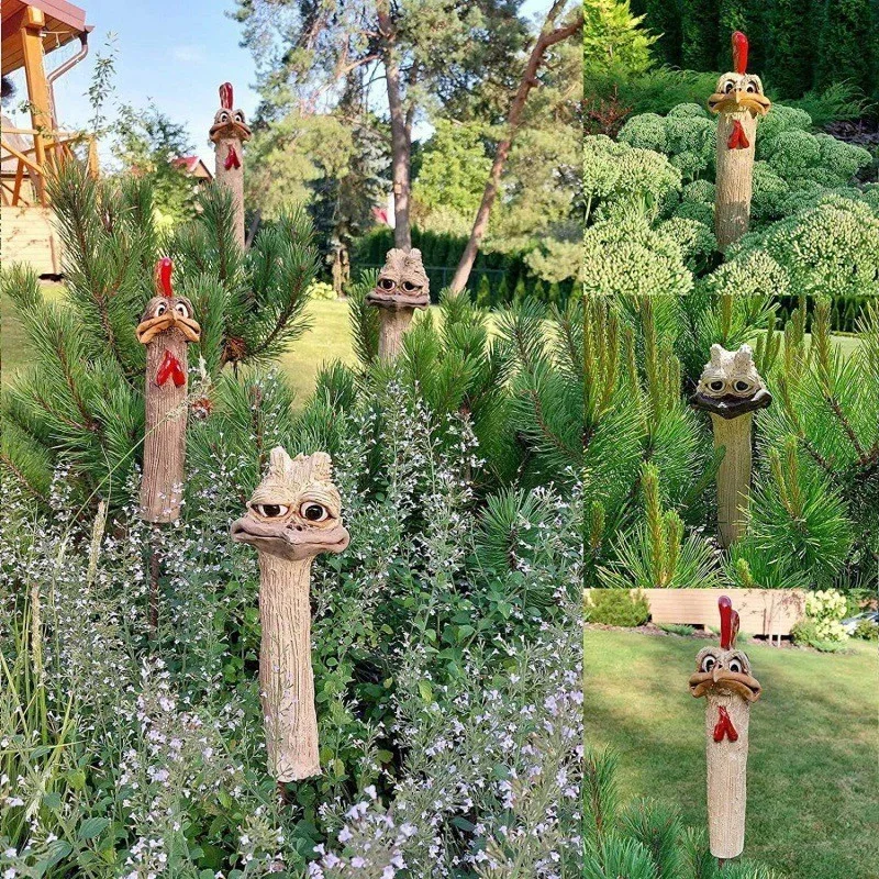 Funny Long Neck Ostrich /Chicken Head Courtyard Statue Resin Crafts Garden Floor Plug Creative Scene Outdoor Decoration
Funny Long Neck Ostrich /Chicken Head Courtyard Statue Resin Crafts Garden Floor Plug Creative Scene Outdoor Decoration
