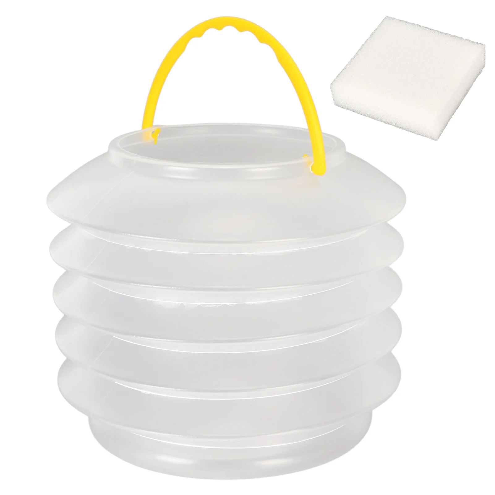 Watercolor Painting Bucket Paint Brush Washer Multipurpose Reusable Spring Type Transparent Collapsible with Handle for Camping
Watercolor Painting Bucket Paint Brush Washer Multipurpose Reusable Spring Type Transparent Collapsible with Handle for Camping