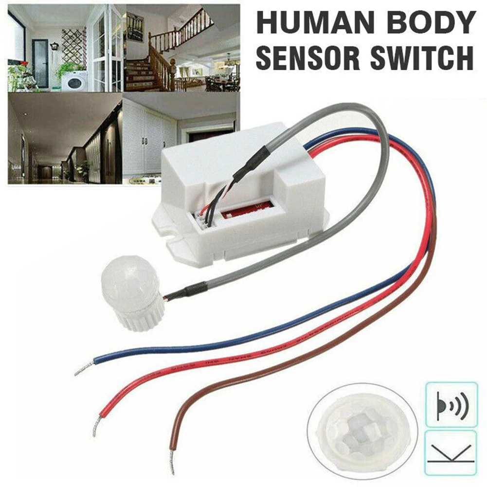 Brand New Sensor Detector Sensor Switch Adjustable Detection Range 6m IP Rating IP20 Rated Load 800W Switch Sensor
Brand New Sensor Detector Sensor Switch Adjustable Detection Range 6m IP Rating IP20 Rated Load 800W Switch Sensor