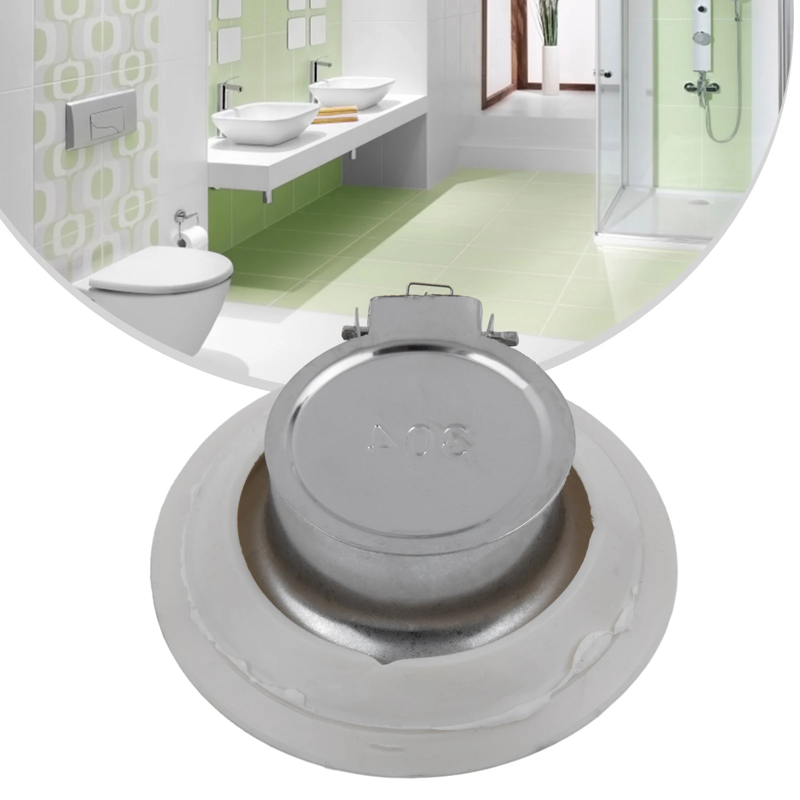 Squatting Pan Anti-smell Plug Stainless Steel Toilet Odor Prevention Anti Clogging Cover For Bathtub Bathroom Accessories
Squatting Pan Anti-smell Plug Stainless Steel Toilet Odor Prevention Anti Clogging Cover For Bathtub Bathroom Accessories