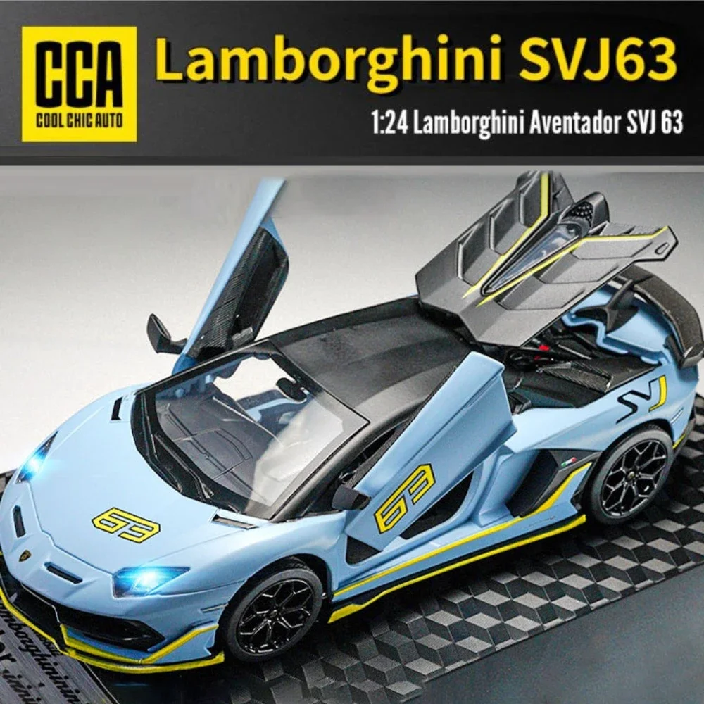 1/24 Scale Lamborghini SVJ Alloy Toy Model Car Diecasts Simulation Vehicle Model with Light Sport Car for Adult Collection Gifts
1/24 Scale Lamborghini SVJ Alloy Toy Model Car Diecasts Simulation Vehicle Model with Light Sport Car for Adult Collection Gifts
