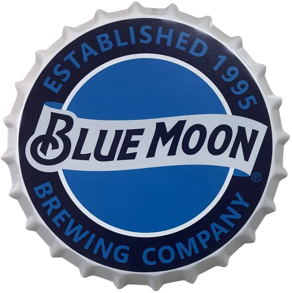 Bule Moon Decorative Bottle Caps Metal Tin Signs Cafe Beer Bar Decoration Plat Inches Wall Art Plaque Vintage Home Decor 
Bule Moon Decorative Bottle Caps Metal Tin Signs Cafe Beer Bar Decoration Plat Inches Wall Art Plaque Vintage Home Decor