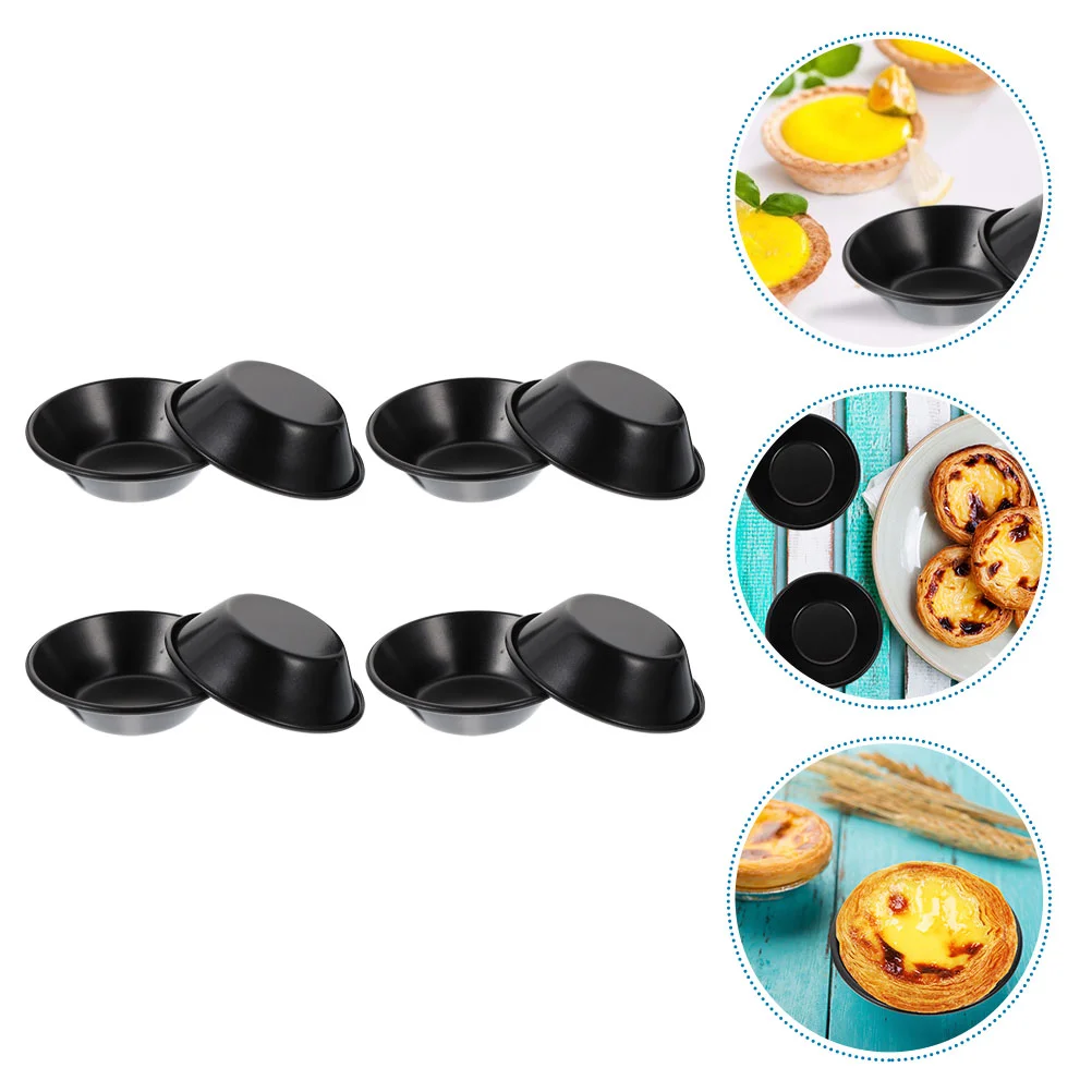 8pcs Kitchen Egg Tart Mold Carbon Steel Tart Mold Egg Tart Baking Mold Baking Mold
8pcs Kitchen Egg Tart Mold Carbon Steel Tart Mold Egg Tart Baking Mold Baking Mold