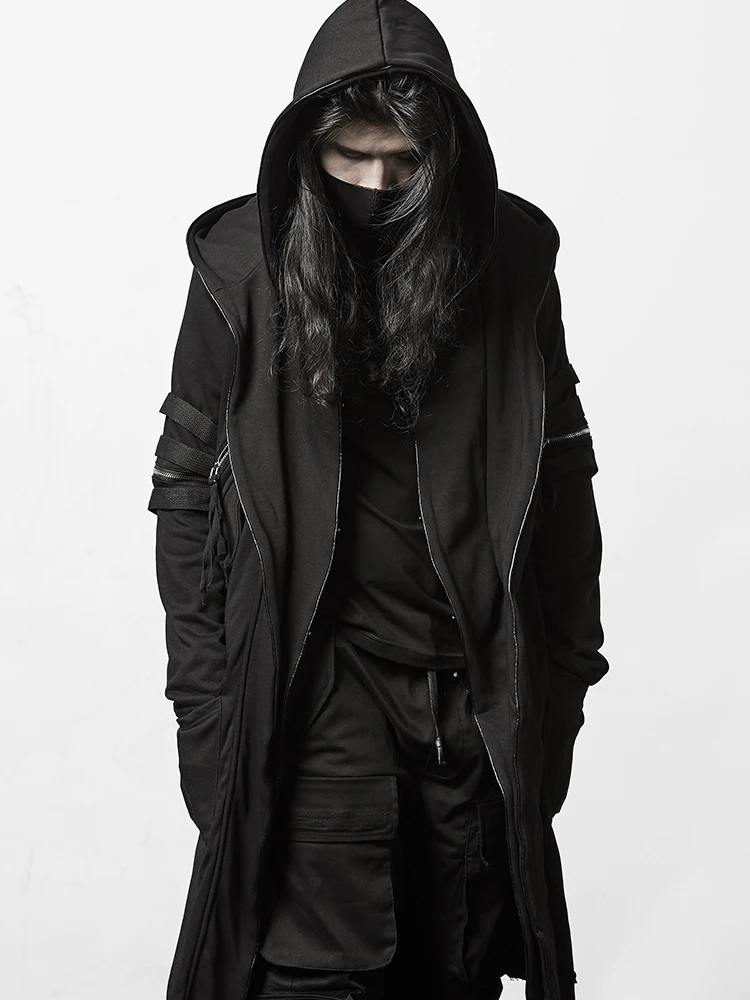 God Punk Large Coat Men's New Cape Japanese Yamamoto Robe Street Trend Designer Hooded Coat and Trench Coat Mens Jacket
God Punk Large Coat Men's New Cape Japanese Yamamoto Robe Street Trend Designer Hooded Coat and Trench Coat Mens Jacket