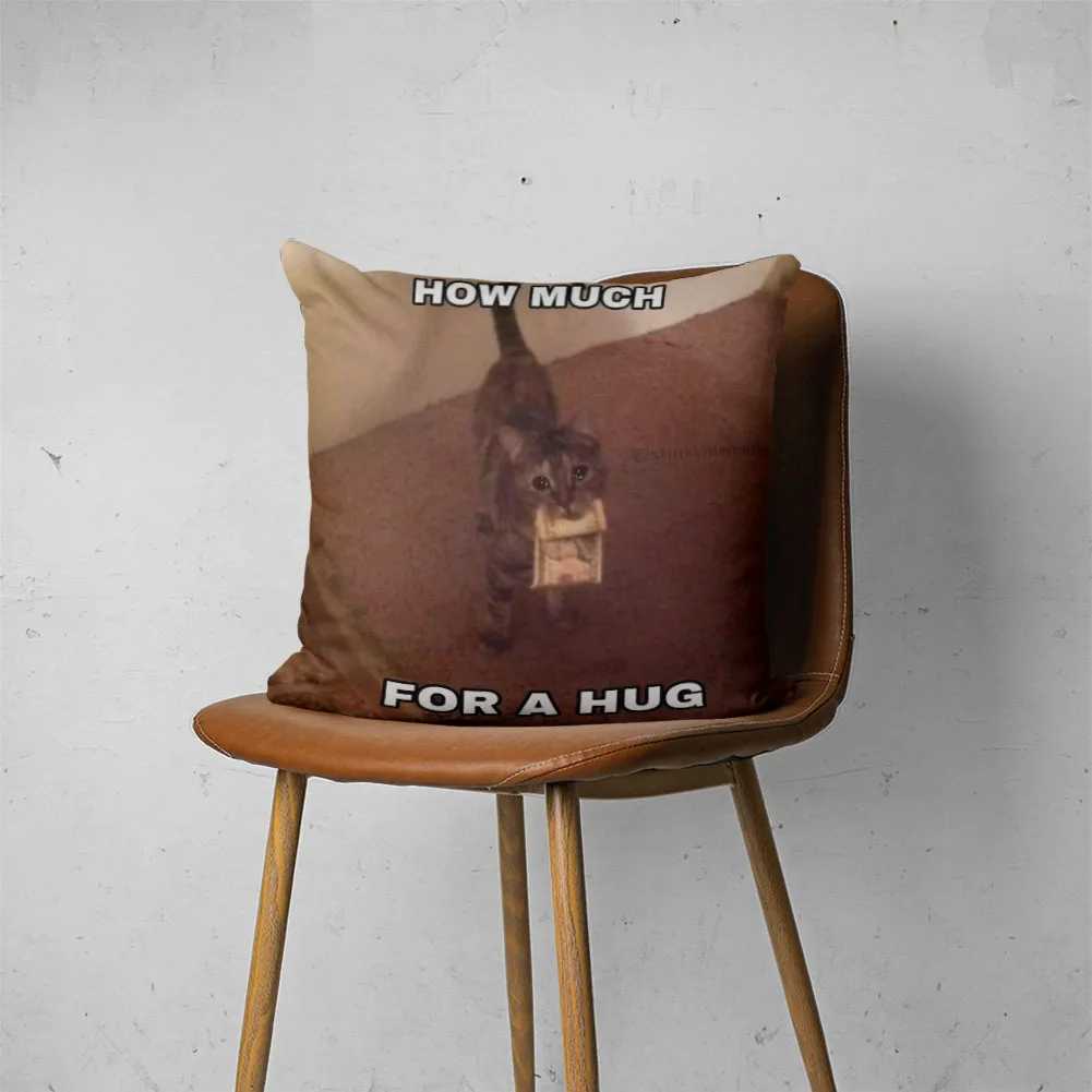 CAT MEME PILLOW 033 Customizable Bedroom Bed Sofa Hotel Car Lumbar Pillow Fashion Decorative Pillow Cover
CAT MEME PILLOW 033 Customizable Bedroom Bed Sofa Hotel Car Lumbar Pillow Fashion Decorative Pillow Cover