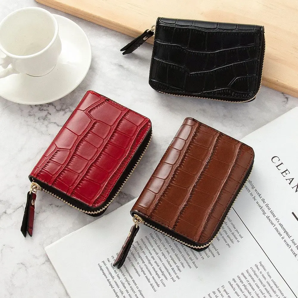 Crocodile pattern Girls Credit ID Card Business Bus Card Zipper Wallet Card Bag Coin Purse Card Holder
Crocodile pattern Girls Credit ID Card Business Bus Card Zipper Wallet Card Bag Coin Purse Card Holder