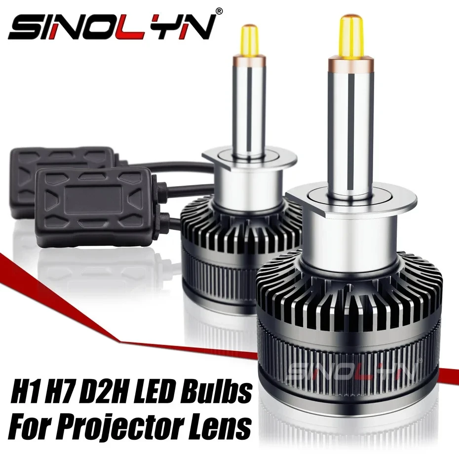 Sinolyn 4300K 6000K H7 LED H1 D2H D2S H11 9005 9006 Car Headlight Bulbs LED Lights For Projector Lenses 8000LM Car Accessories
Sinolyn 4300K 6000K H7 LED H1 D2H D2S H11 9005 9006 Car Headlight Bulbs LED Lights For Projector Lenses 8000LM Car Accessories
