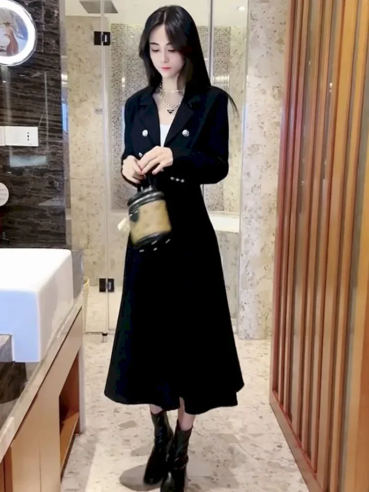 UNXX Temperament Fashion Long Sleeves Suit Coat Women Spring 2023 New Waist Tightening Slimming Skirt Two Piece Set Skirt Suits
UNXX Temperament Fashion Long Sleeves Suit Coat Women Spring 2023 New Waist Tightening Slimming Skirt Two Piece Set Skirt Suits