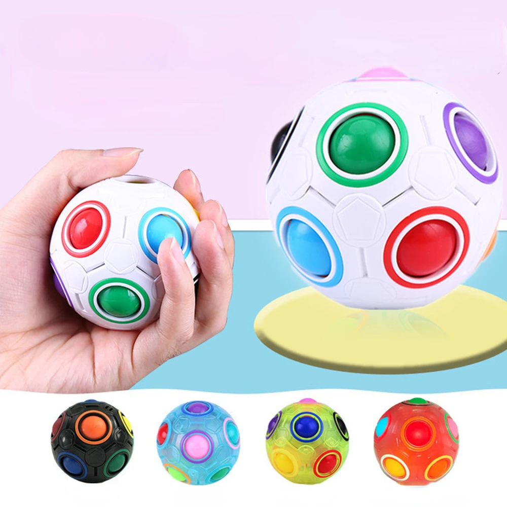 Antistress Magical Ball Rainbow Puzzle Stress Reliever Kids Toys Educational Learning Toys for Children Adult Funny Game Gift
Antistress Magical Ball Rainbow Puzzle Stress Reliever Kids Toys Educational Learning Toys for Children Adult Funny Game Gift