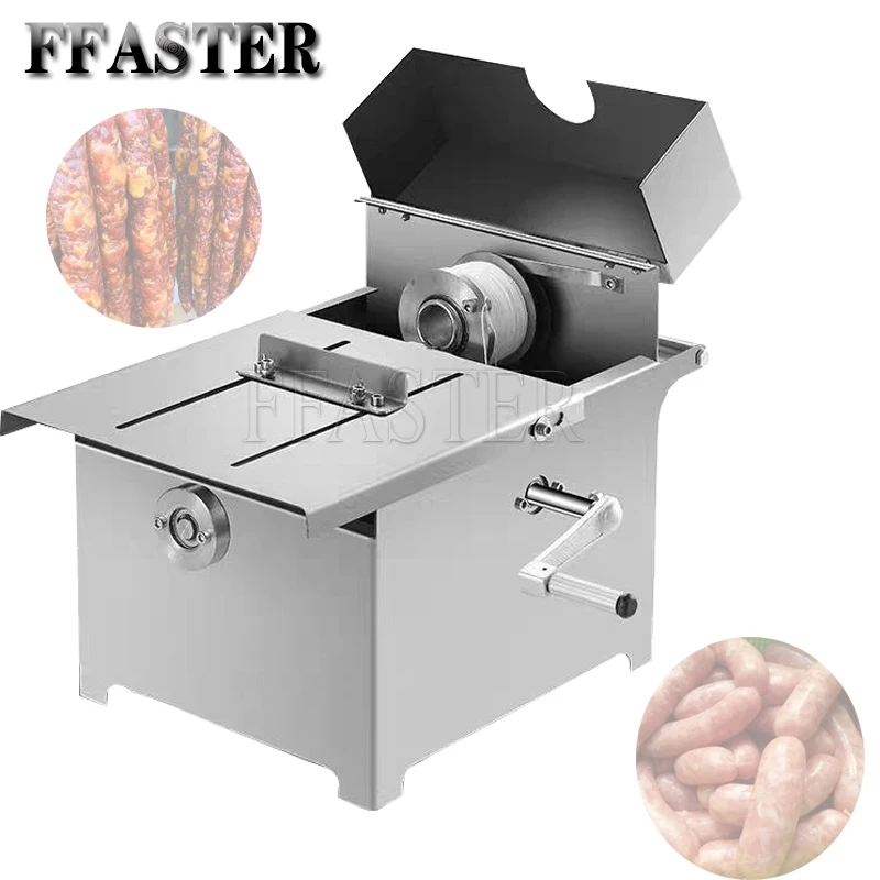 

Food Grade Material Portable Manual Sausage Twisting Machine Sausages Knotting Tying Binding Linker Machines