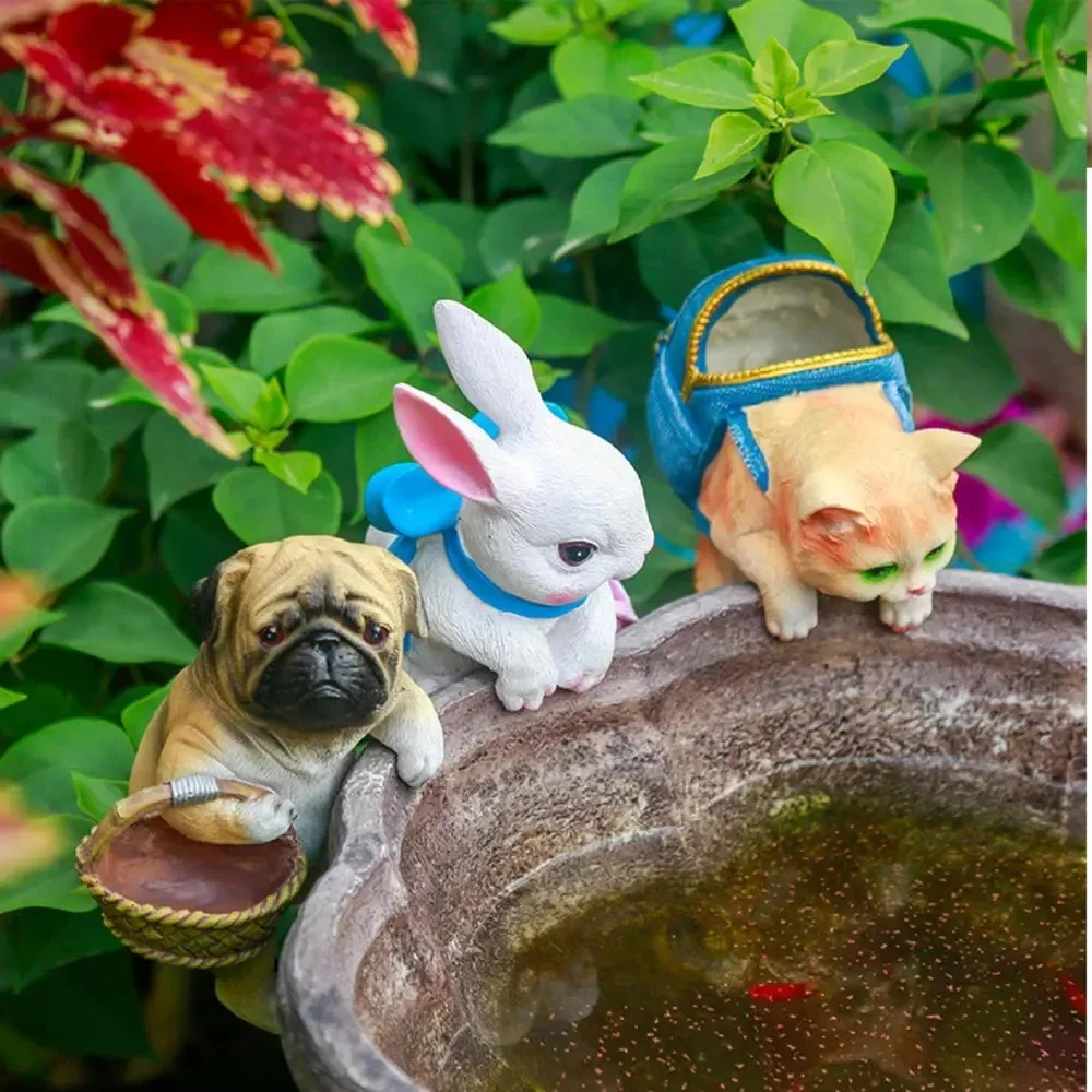 New Cute Cat Dog Hanging Cup Resin Decoration Edge Ornaments Planter Decoration Sculpture Pendants Resin Potted Cup
New Cute Cat Dog Hanging Cup Resin Decoration Edge Ornaments Planter Decoration Sculpture Pendants Resin Potted Cup