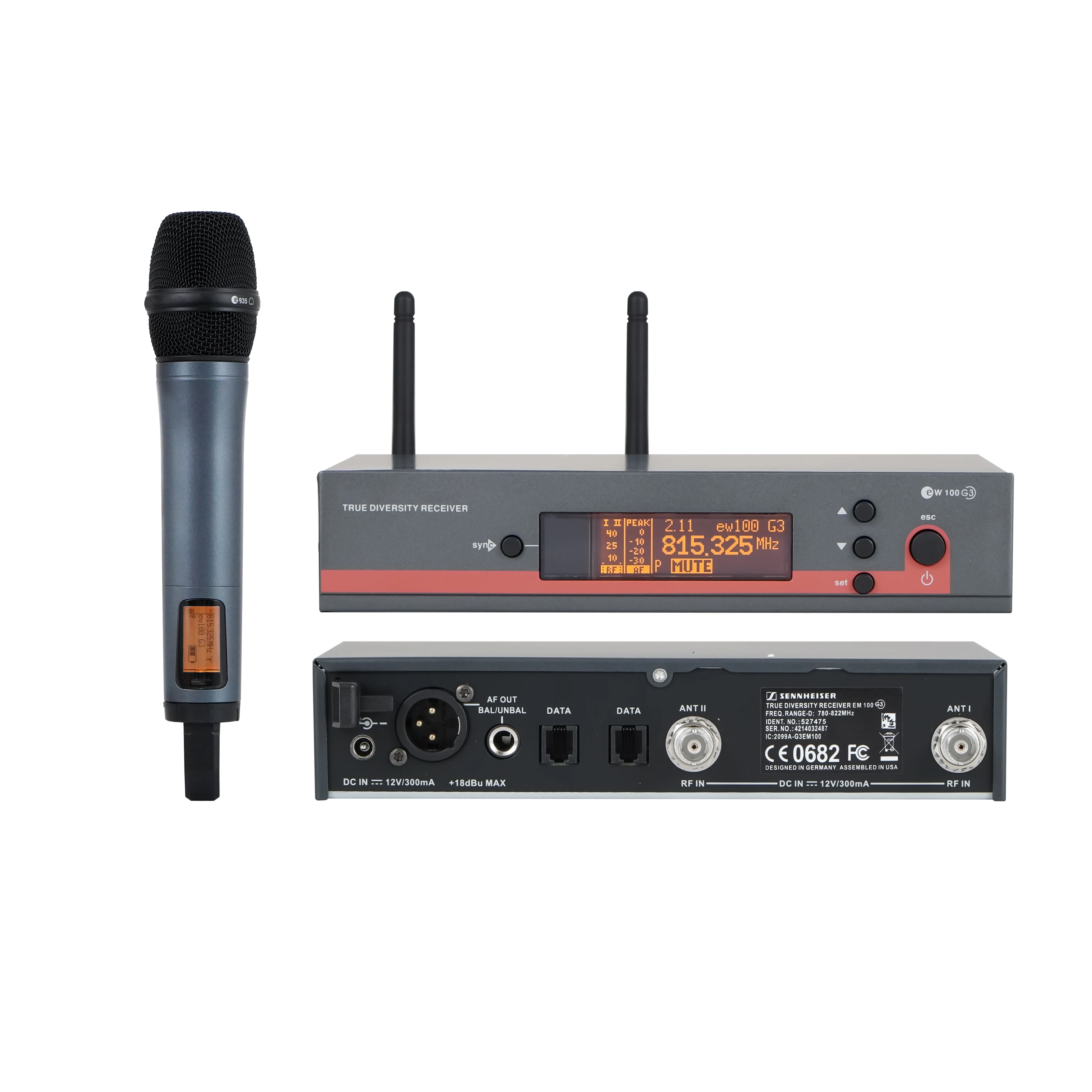 EW100G3 UHF single channel wireless microphone system, wireless handheld microphone, very suitable for home karaoke, party
EW100G3 UHF single channel wireless microphone system, wireless handheld microphone, very suitable for home karaoke, party