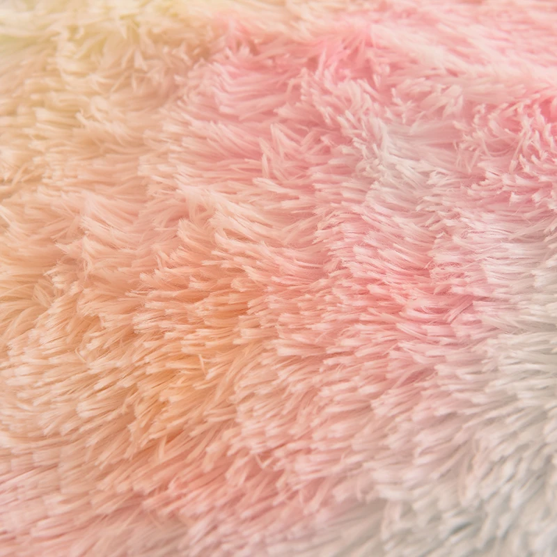 3Pcs Super Shaggy Coral Fleece Warm Cozy Princess Bedding Set Mink Velvet Duvet Cover Set Bed Comforter Cover Blanket Pillowcase 13 S0b23a708be5f44a094d42406a987f7094