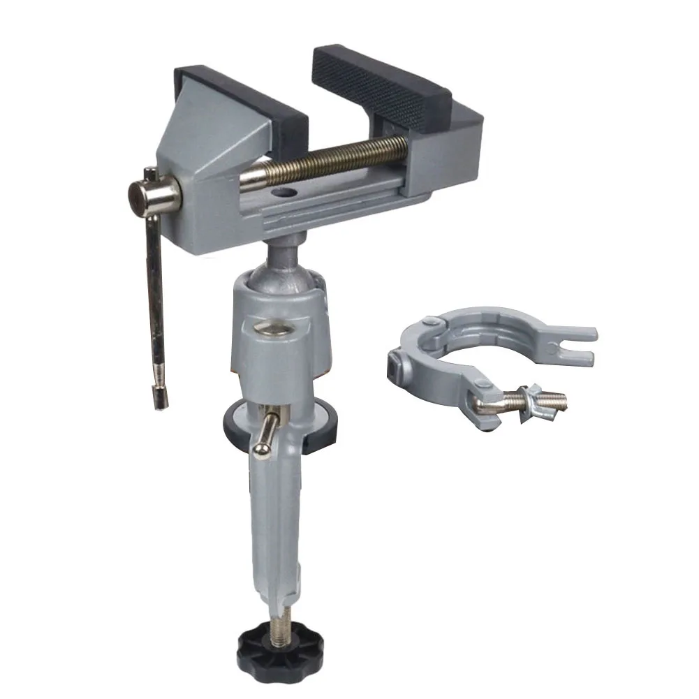 1pcs 2 In1 Table Vise Bench Clamp High-quality Aluminium Alloy 360 Clamp Table Grinder Holder Dril For Rotary Tool Parts
1pcs 2 In1 Table Vise Bench Clamp High-quality Aluminium Alloy 360 Clamp Table Grinder Holder Dril For Rotary Tool Parts