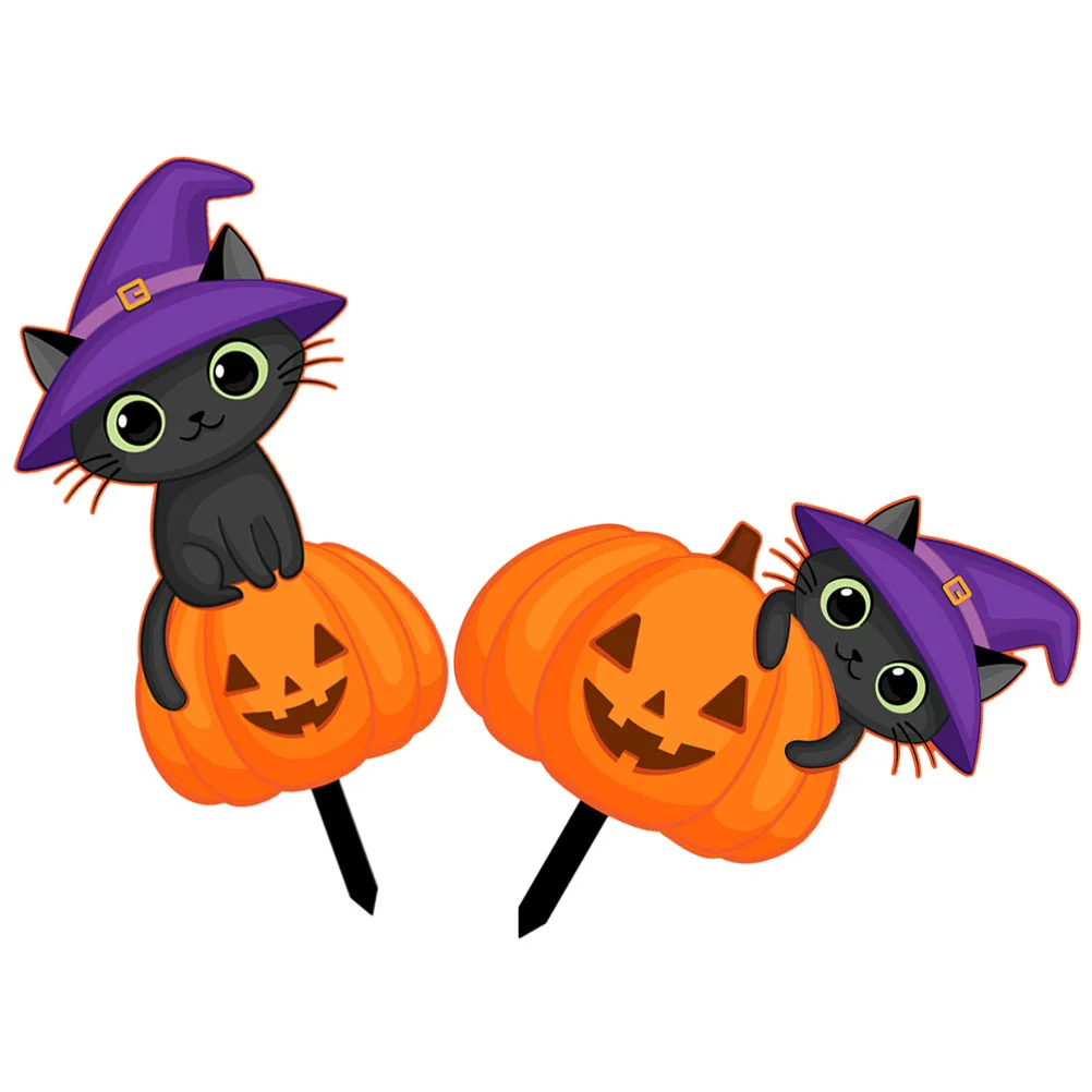 2 Pcs Halloween Cat Pumpkin Yard Insert Garden Holiday Party Decoration Acrylic Sign Decorations Outdoor Signs The Lawn Decors
2 Pcs Halloween Cat Pumpkin Yard Insert Garden Holiday Party Decoration Acrylic Sign Decorations Outdoor Signs The Lawn Decors