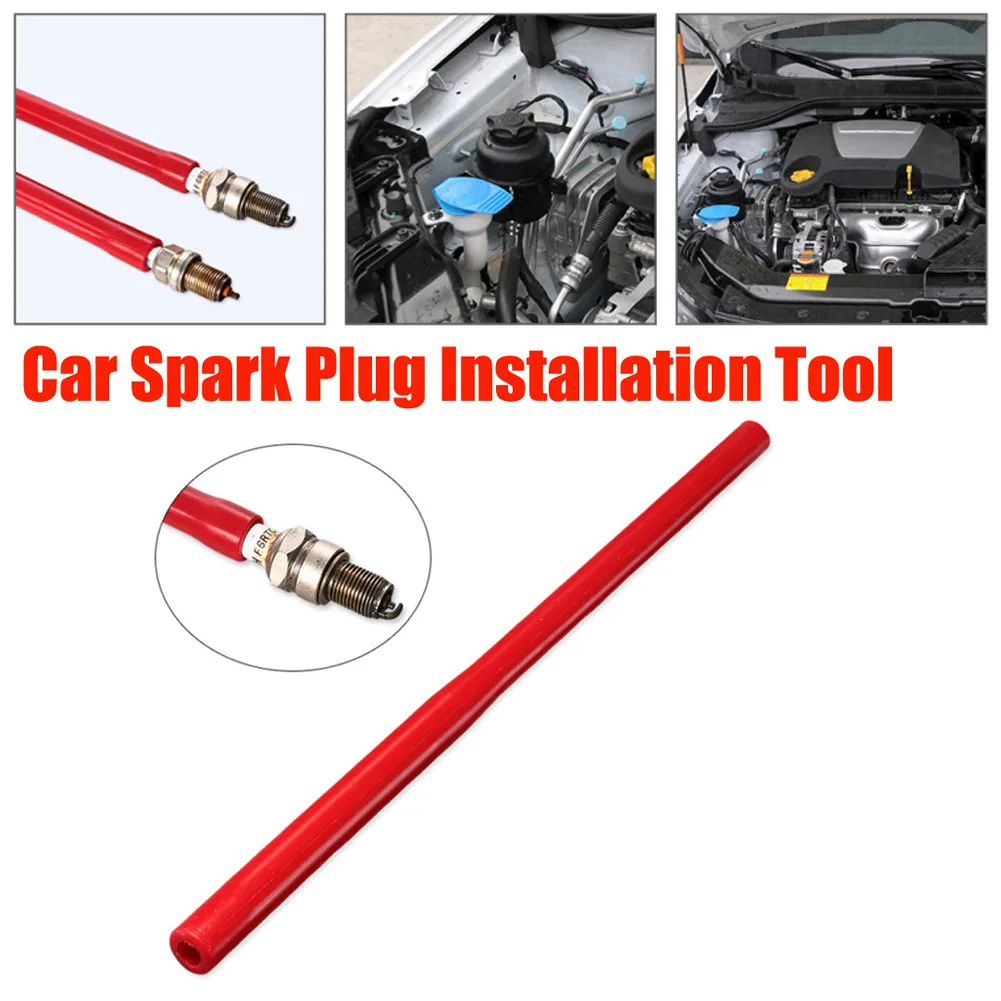 

Socket Spark Plug Safety Universal Rubber Rubber Spark Plug 1PC 30cm Accessory.. Car Installation Tool Replaces