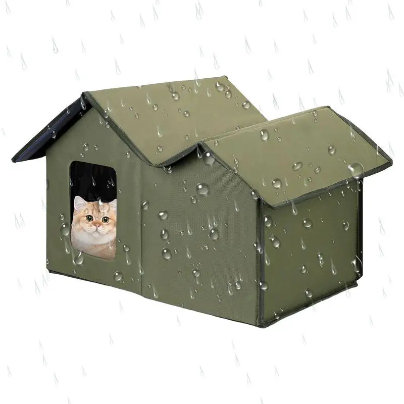 Waterproof Cat Shelter Foldable Outdoor Houses For Cats Cat Bed Cats Dogs Shelter Cat Cave Keep Warm Outdoor Indoor Garden
Waterproof Cat Shelter Foldable Outdoor Houses For Cats Cat Bed Cats Dogs Shelter Cat Cave Keep Warm Outdoor Indoor Garden