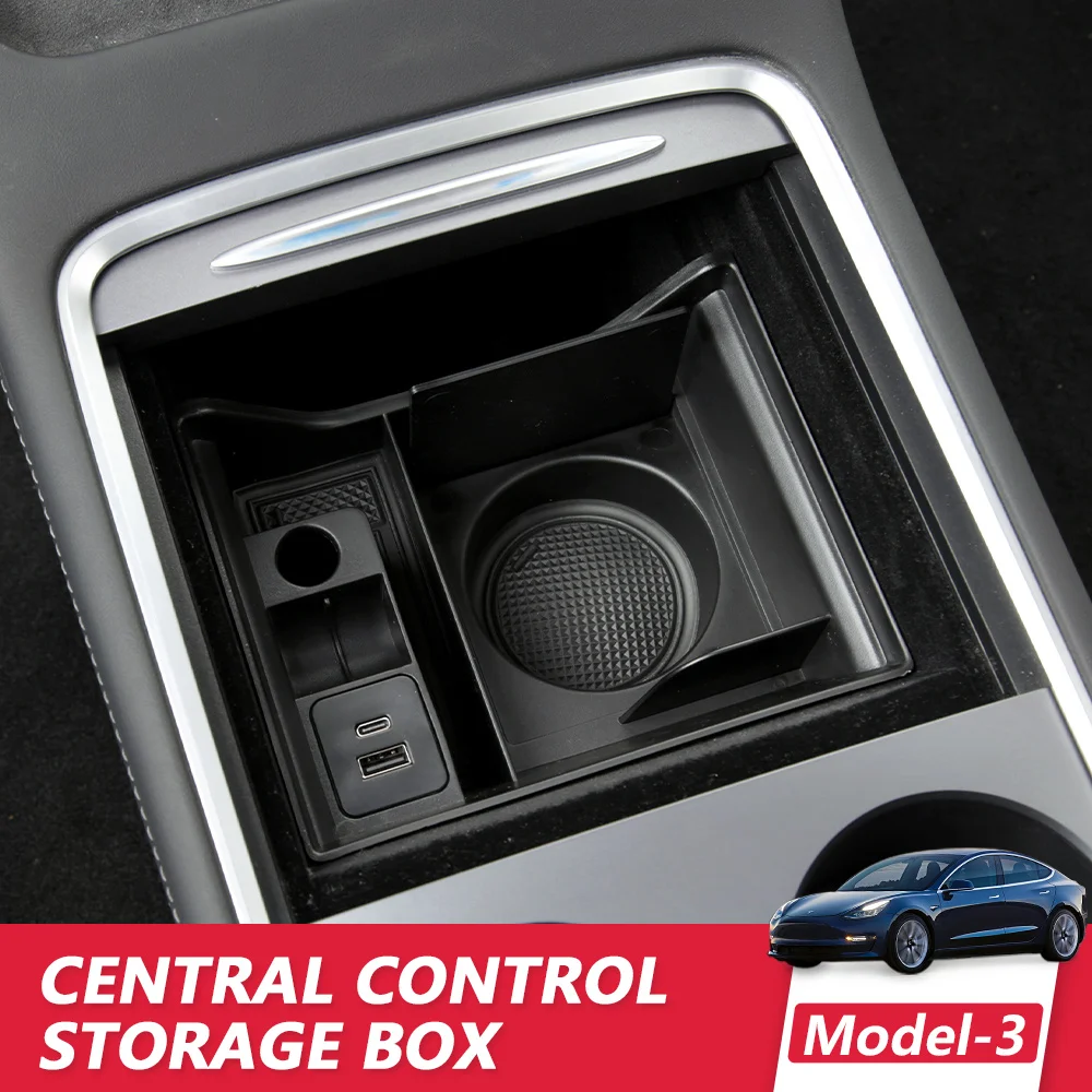 Car Styling Car Central Armrest Flocking/ABS Storage Box Organizer Container Box For Tesla 2021 Model 3 Y Interior Accessories
Car Styling Car Central Armrest Flocking/ABS Storage Box Organizer Container Box For Tesla 2021 Model 3 Y Interior Accessories