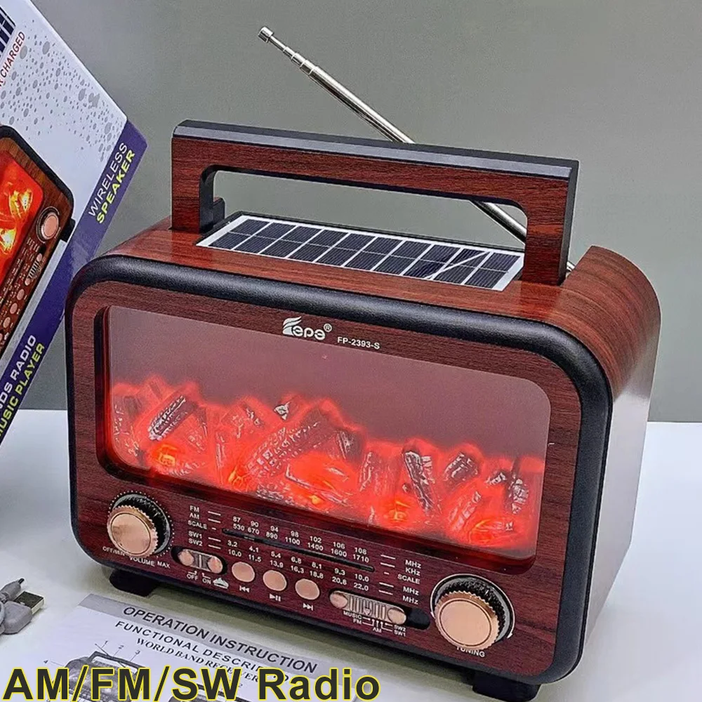 Портативный деревянный Ретро Bluetooth-радиоприемник FM / AM / SW Band на солнечной энергии, заряжаемый, TF-карта, U-диск, беспроводной Hifi Bluetooth-динамик
Портативный деревянный Ретро Bluetooth-радиоприемник FM / AM / SW Band на солнечной энергии, заряжаемый, TF-карта, U-диск, беспроводной Hifi Bluetooth-динамик