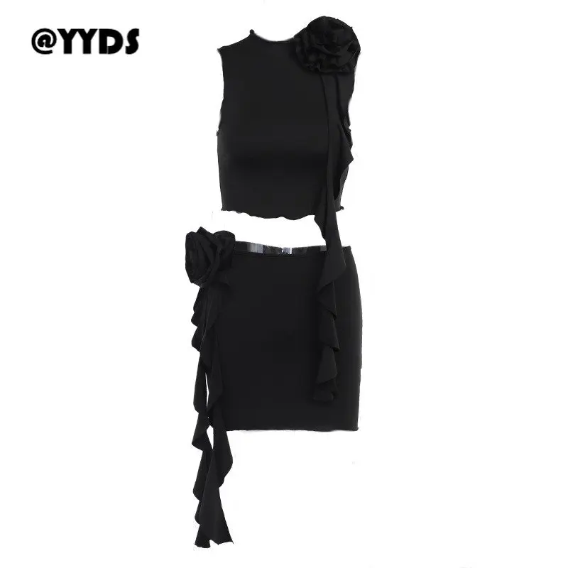 @YYDS Flower Top Buttocks Wrapped Short Skirt Spicy Girl Set Summer Temperament Slim Fitting Fashionable Casual Women's Clothing
@YYDS Flower Top Buttocks Wrapped Short Skirt Spicy Girl Set Summer Temperament Slim Fitting Fashionable Casual Women's Clothing