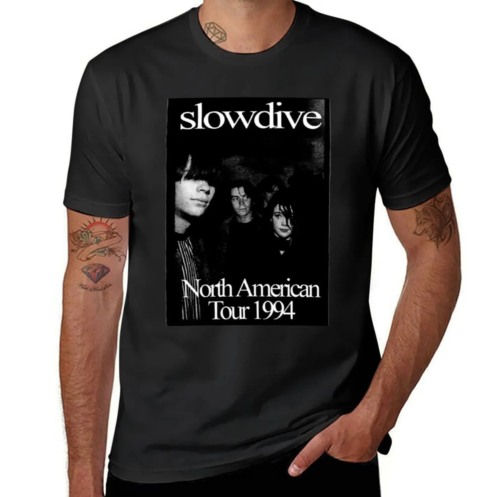Slowdive North American Tour 1994 Poster T-Shirt tops aesthetic clothes animal prinfor boys mens graphic t-shirts funny
Slowdive North American Tour 1994 Poster T-Shirt tops aesthetic clothes animal prinfor boys mens graphic t-shirts funny