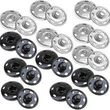 24 Sets 12 mm Snap Buttons Fastener Kit Sew-on Removable Metal Snap Buttons Decorative Buttons for Clothes Sewing Crafts
24 Sets 12 mm Snap Buttons Fastener Kit Sew-on Removable Metal Snap Buttons Decorative Buttons for Clothes Sewing Crafts