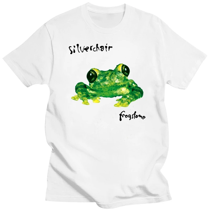 SILVERCHAIR FROGSTOMP футболка забавная хлопковая Футболка винтажный подарок для мужчин и женщин
SILVERCHAIR FROGSTOMP футболка забавная хлопковая Футболка винтажный подарок для мужчин и женщин