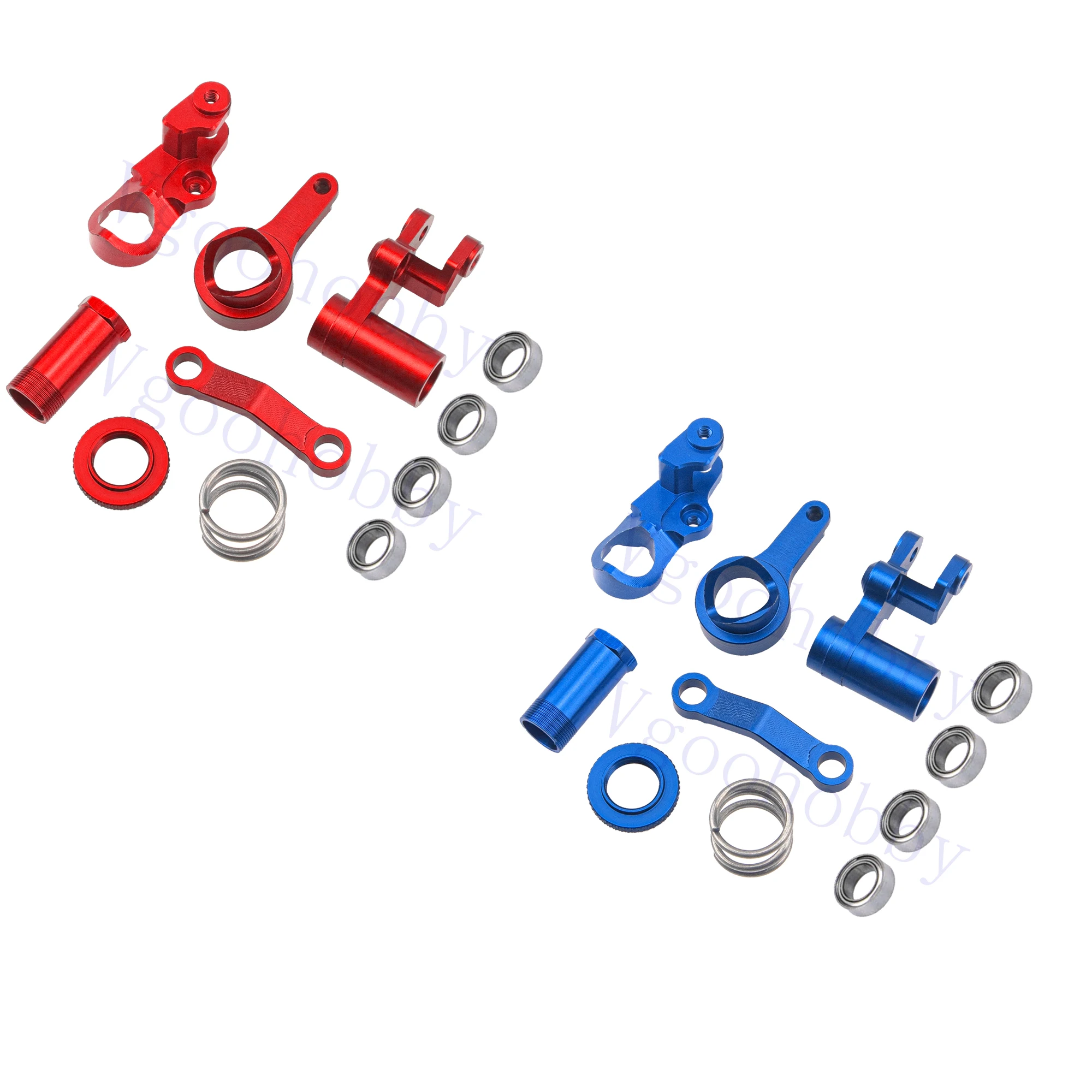 Aluminum Alloy Steering Bellcranks & Servo Saver Spring Compatible with Traxxas 1/10 4x4 Slash Stampede Telluride 4WD RC Car
Aluminum Alloy Steering Bellcranks & Servo Saver Spring Compatible with Traxxas 1/10 4x4 Slash Stampede Telluride 4WD RC Car