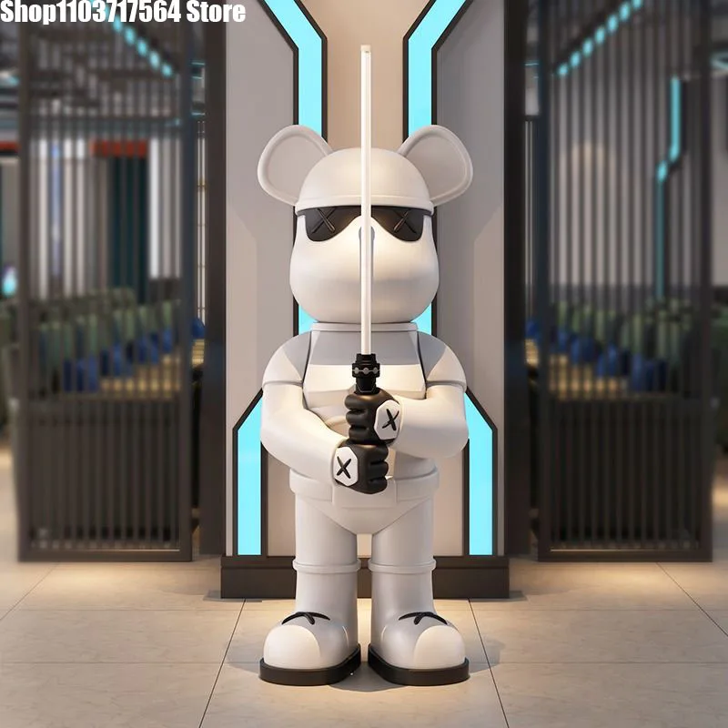 Lightsaber violence bear floor decoration living room window decoration bar milk tea shop high-end fashion play doll opening gif
Lightsaber violence bear floor decoration living room window decoration bar milk tea shop high-end fashion play doll opening gif