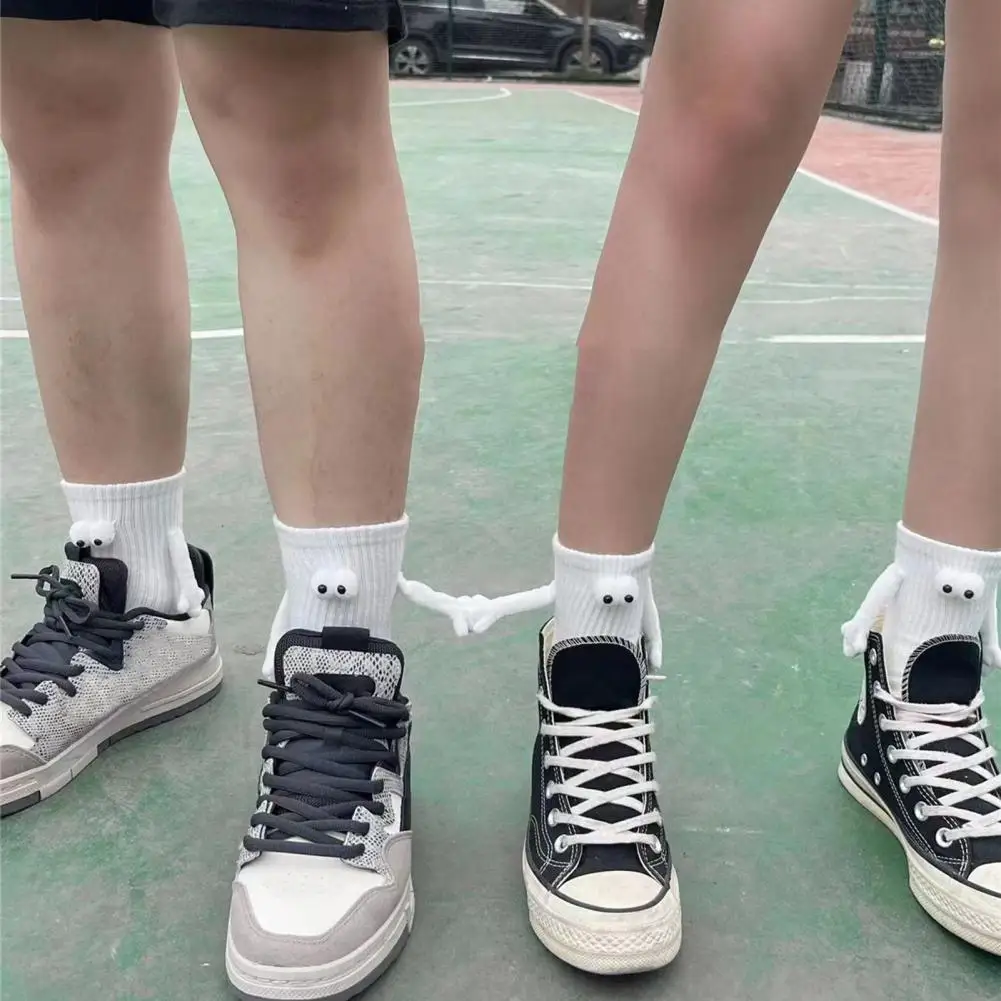 Magnetic Suction Couple Socks Funny Big Eyes Holding Hands Mid-tube Cute Socks for Women Men Unique Gift
Magnetic Suction Couple Socks Funny Big Eyes Holding Hands Mid-tube Cute Socks for Women Men Unique Gift