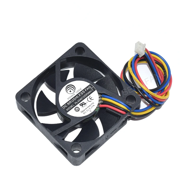 For POWER LOGIC PLA04010S05HH-1 PLA04010S05HH DC5V 0.27A 4010 4CM 40x40x10mm 40*40*10mm 4Wires PWM Chipset Cooling Fan For POWER LOGIC PLA04010S05HH-1 PLA04010S05HH DC5V 0.27A 4010 4CM 40x40x10mm 40*40*10mm 4Wires PWM Chipset Cooling Fan