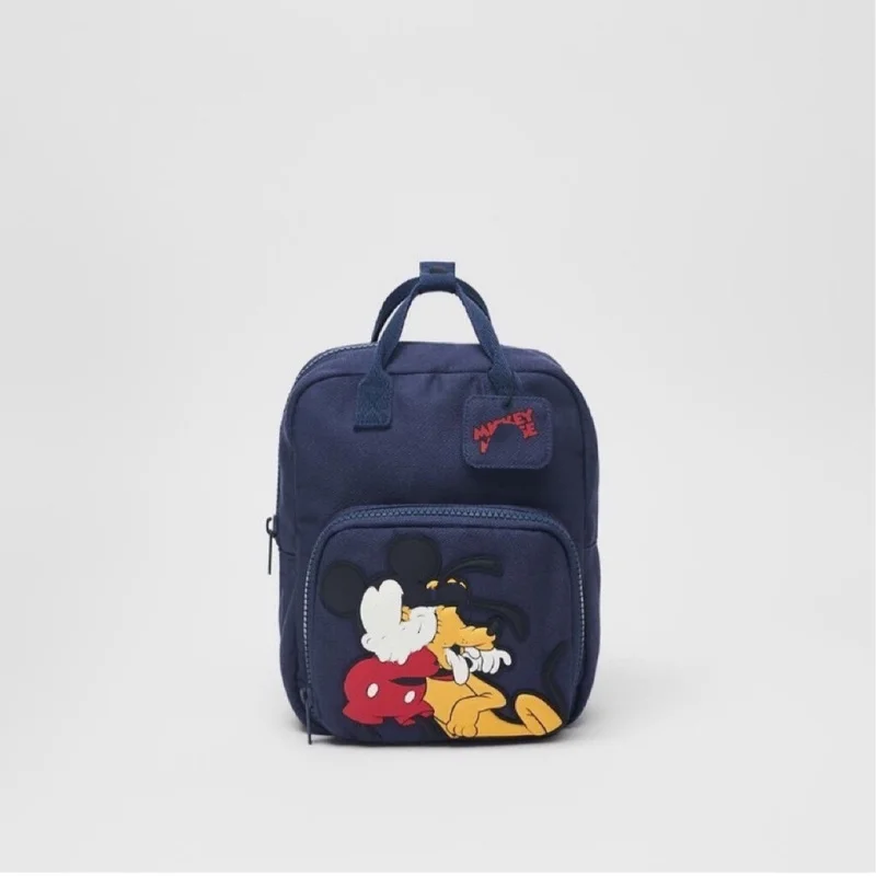 Детский рюкзак Disney с Микки Маусом, Модный брендовый ранец для мальчиков и девочек с героями мультфильмов, школьная сумка для хранения начальных книг
Детский рюкзак Disney с Микки Маусом, Модный брендовый ранец для мальчиков и девочек с героями мультфильмов, школьная сумка для хранения начальных книг
