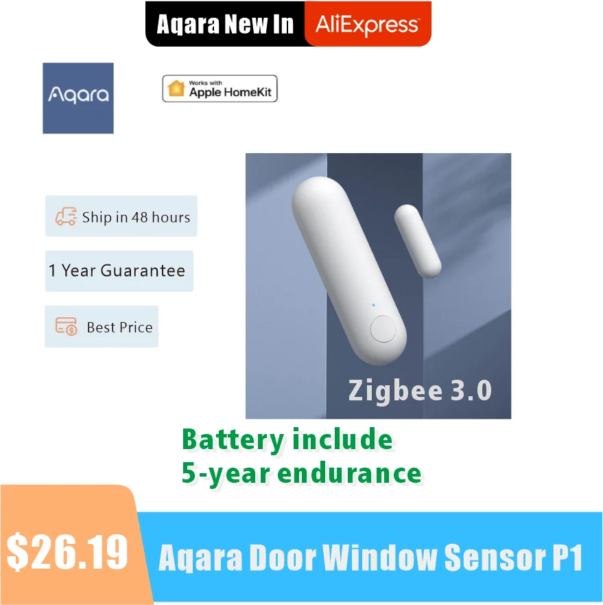2023 новейший датчик открытия окон и дверей Aqara P1 Zigbee 3,0 Удаленный просмотр интеллектуальных соединений устройства для умного дома работа с приложением Homekit
2023 новейший датчик открытия окон и дверей Aqara P1 Zigbee 3,0 Удаленный просмотр интеллектуальных соединений устройства для умного дома работа с приложением Homekit