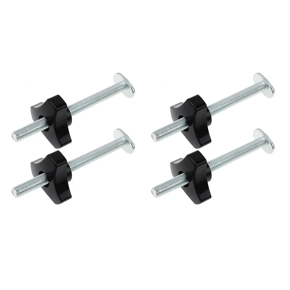 Durable and Lightweight 4Set M8 TTrack Bolts Knobs T Slot Bolts and Knobs Clamps for Woodworking Jigs Made of Plastic and Metal
Durable and Lightweight 4Set M8 TTrack Bolts Knobs T Slot Bolts and Knobs Clamps for Woodworking Jigs Made of Plastic and Metal