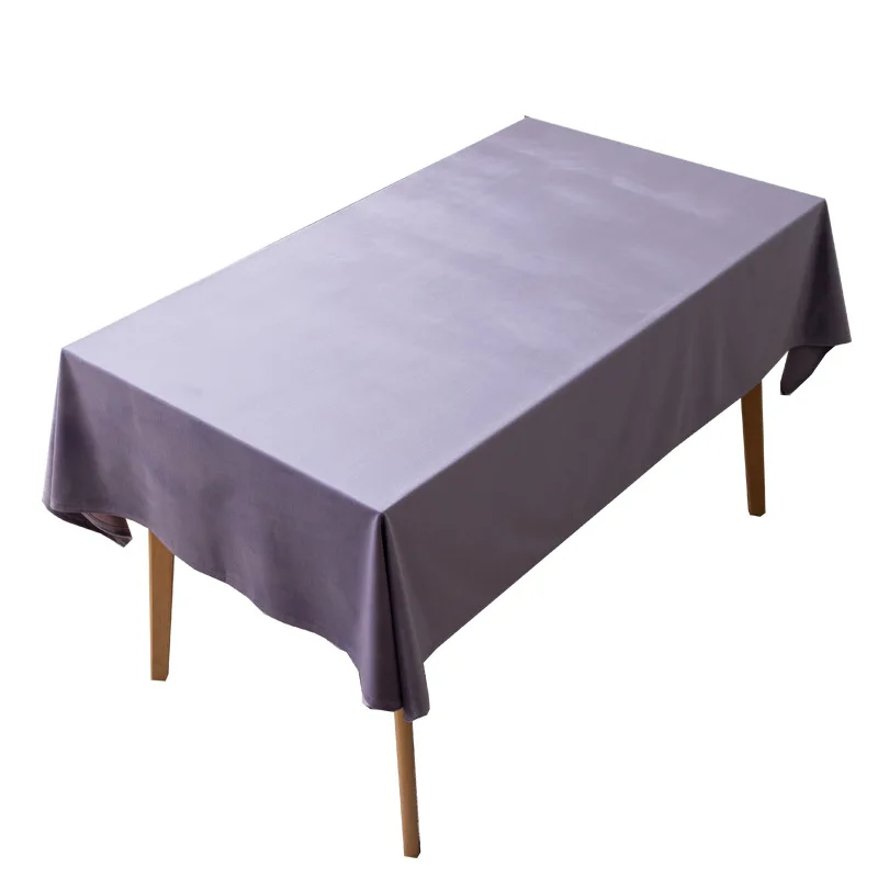 Purple Tablecloth Light Luxury Rectangular Household Tablecloth Flannel Thickened Tablecloth
Purple Tablecloth Light Luxury Rectangular Household Tablecloth Flannel Thickened Tablecloth