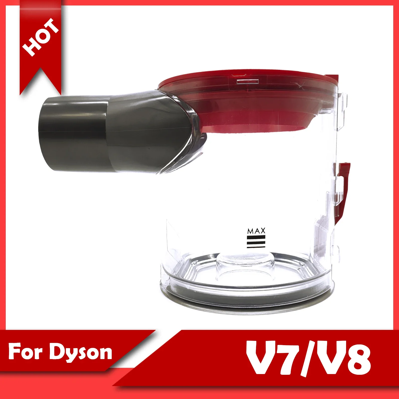 For Dyson V7 V8 Vacuum Cleaner Dustbin Cyclone Dust Bucket Bottom Cover Head Accessories Dust Collector
For Dyson V7 V8 Vacuum Cleaner Dustbin Cyclone Dust Bucket Bottom Cover Head Accessories Dust Collector