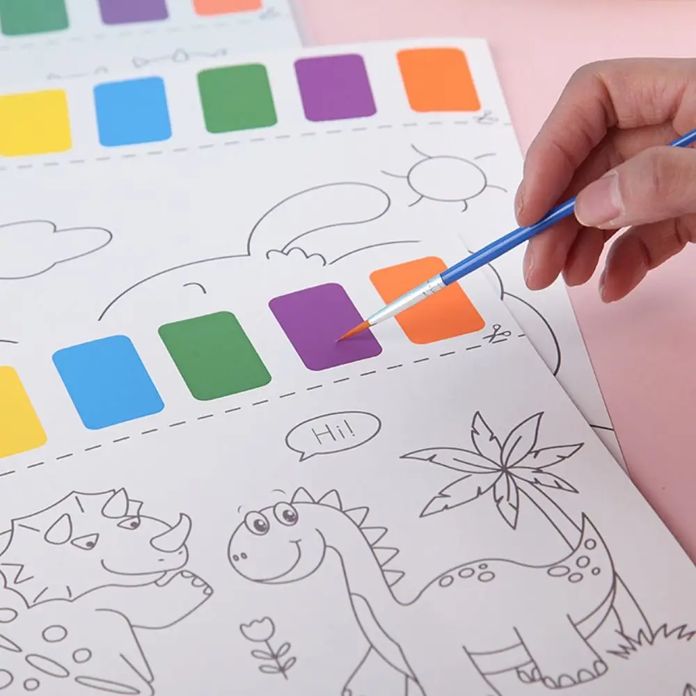 DIY Toys Little Artist Coloring Toys Blank Doodle Paper Set Coloring Paper With Paint and Brush Watercolor Paper Drawing Paper
DIY Toys Little Artist Coloring Toys Blank Doodle Paper Set Coloring Paper With Paint and Brush Watercolor Paper Drawing Paper