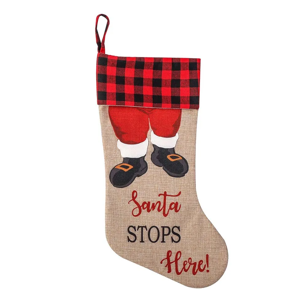 Durable Christmas Stocking 1 Pcs Gift Candy Bag Ideal Stocking Bags Linen New Year Gift Tree Hanging Ornaments
Durable Christmas Stocking 1 Pcs Gift Candy Bag Ideal Stocking Bags Linen New Year Gift Tree Hanging Ornaments