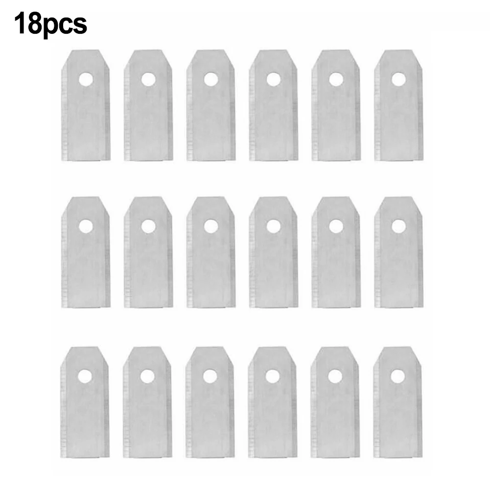 Replacement Blade Lawn Mower Blade 43 X 18 X 0.75mm For Robotic Lawnmower Set Lawn Mower Parts & Accessories
Replacement Blade Lawn Mower Blade 43 X 18 X 0.75mm For Robotic Lawnmower Set Lawn Mower Parts & Accessories